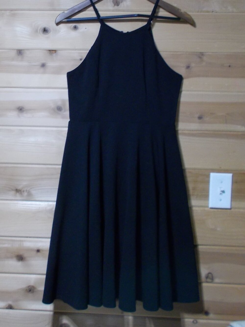 Lulus Women's Black Irresistible Charm Black Midi Dress Size Smal NWOT
